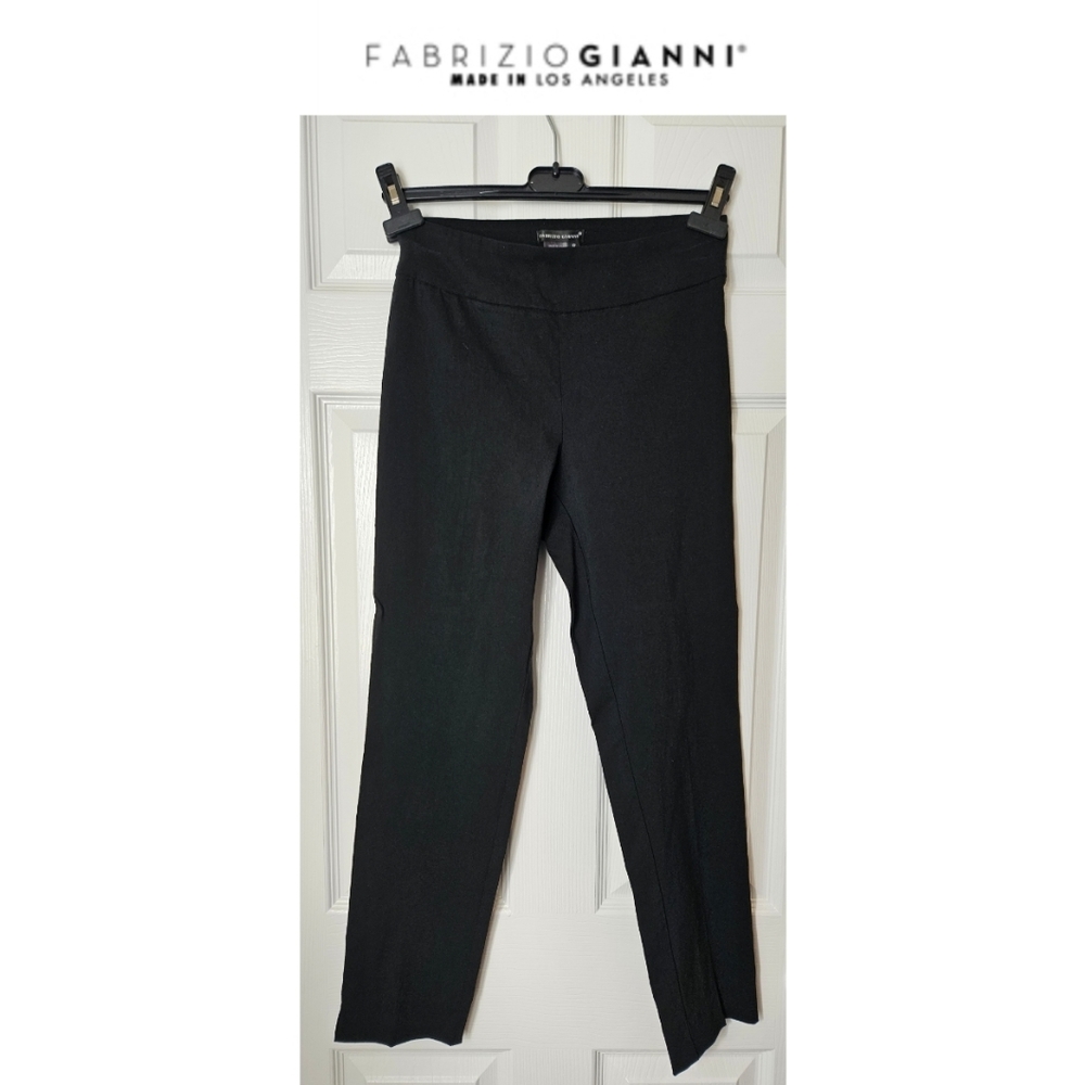 Fabrizio Gianni size 6 black pants